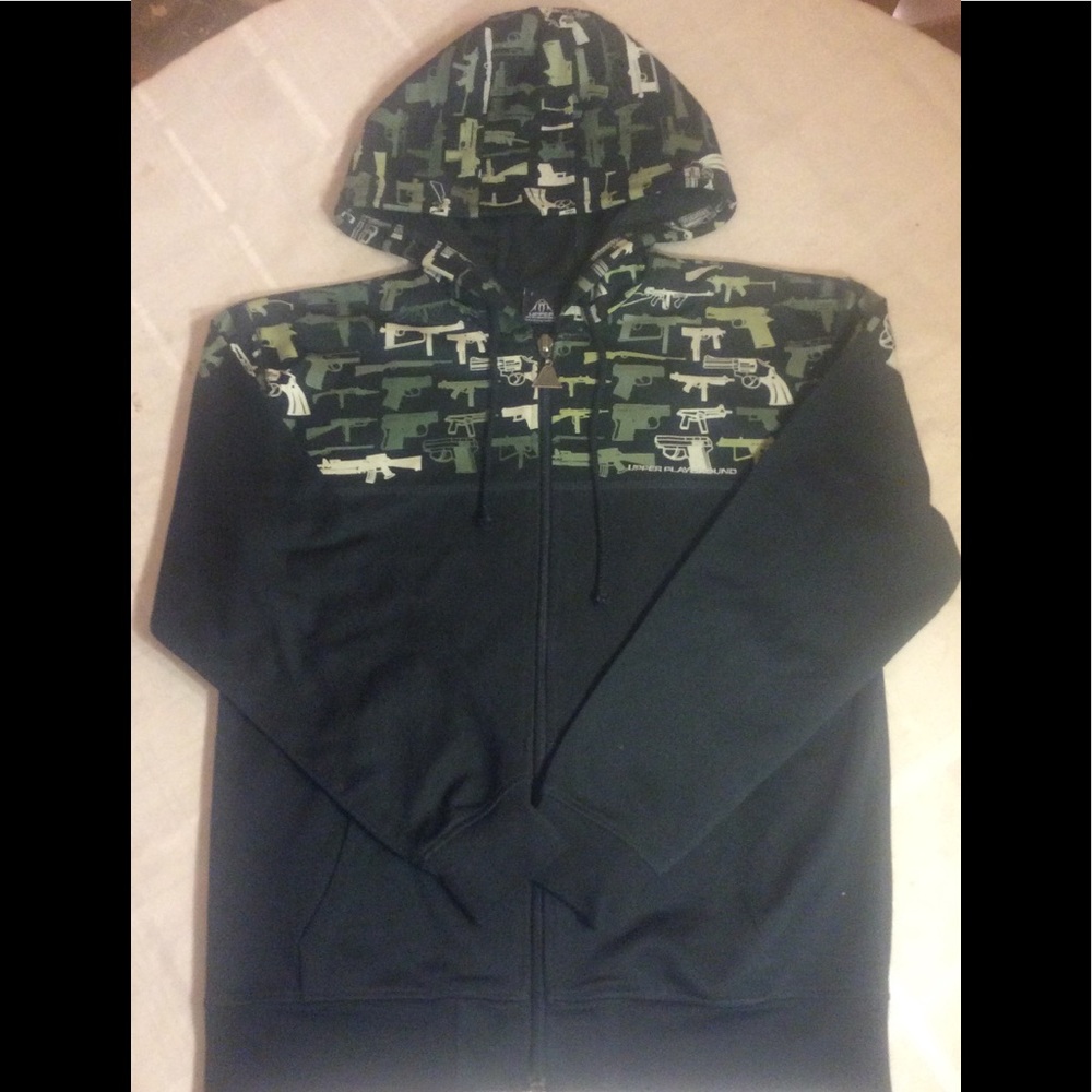 Upper Playground Guns Hoodie Size Small